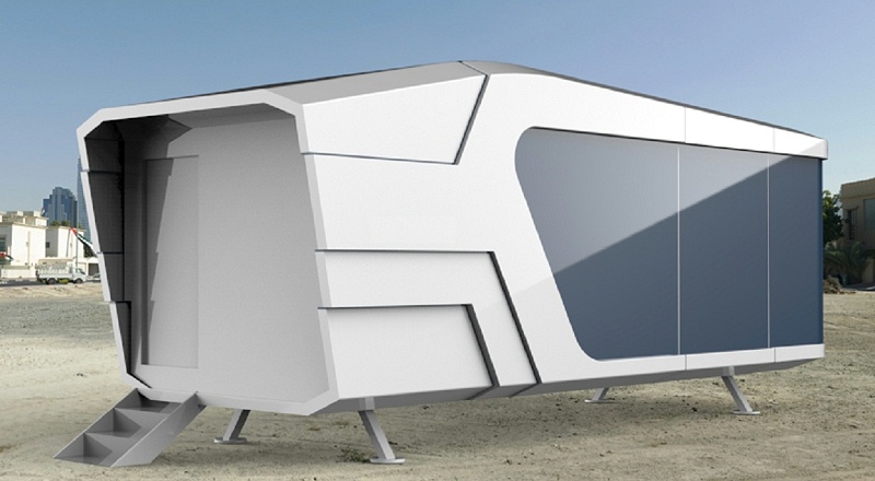 双曲铝单板特色小屋