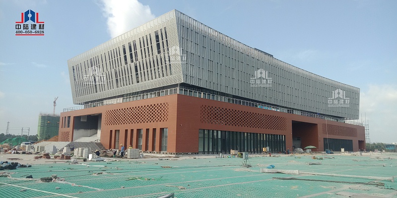 文化穿孔铝单板工程案例