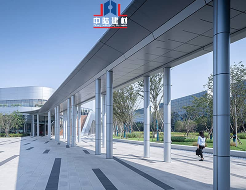 包柱连廊铝单板