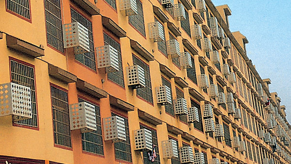 空调外机罩有什么优势？中陆建材为您解答！