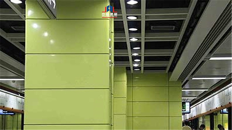 铝单板包柱子铝板幕墙
