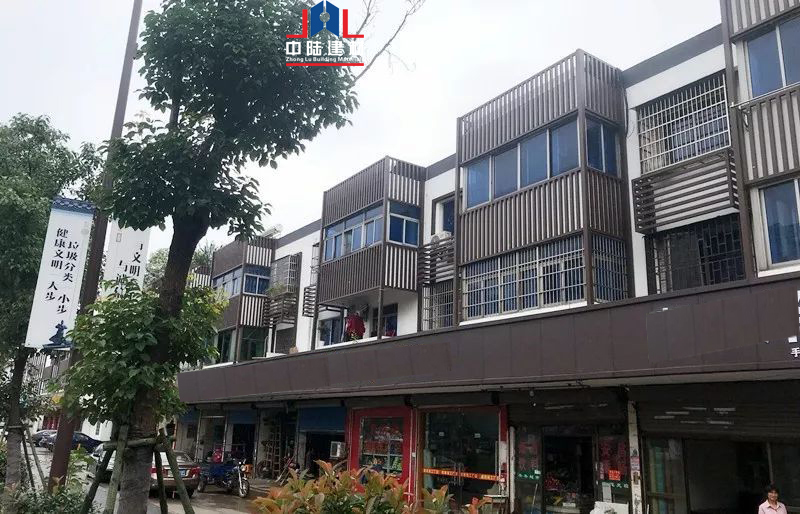 旧城改造之铝单板系列